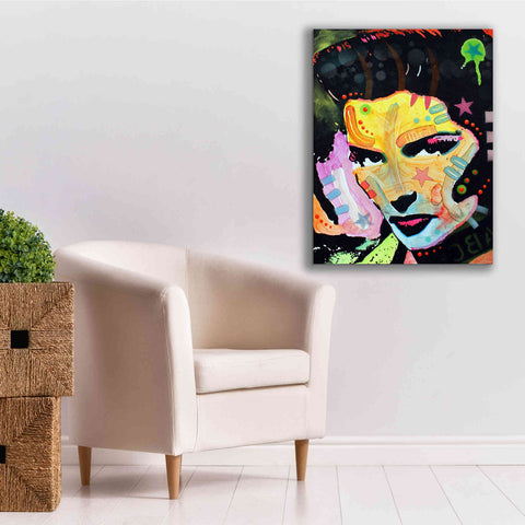 Image of 'Katherine Hepburn' by Dean Russo, Giclee Canvas Wall Art,26x34