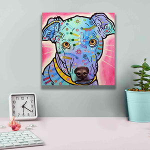 'Leer' by Dean Russo, Giclee Canvas Wall Art,12x12
