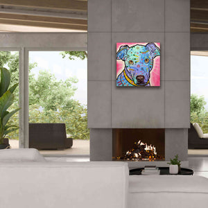 'Leer' by Dean Russo, Giclee Canvas Wall Art,26x26