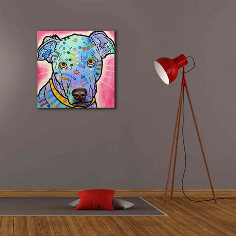 Image of 'Leer' by Dean Russo, Giclee Canvas Wall Art,26x26