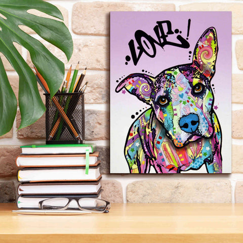 Image of 'Love!' by Dean Russo, Giclee Canvas Wall Art,12x16