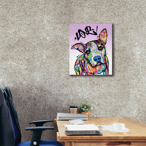 Image of 'Love!' by Dean Russo, Giclee Canvas Wall Art,20x24