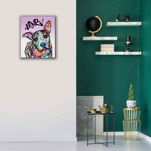 'Love!' by Dean Russo, Giclee Canvas Wall Art,20x24