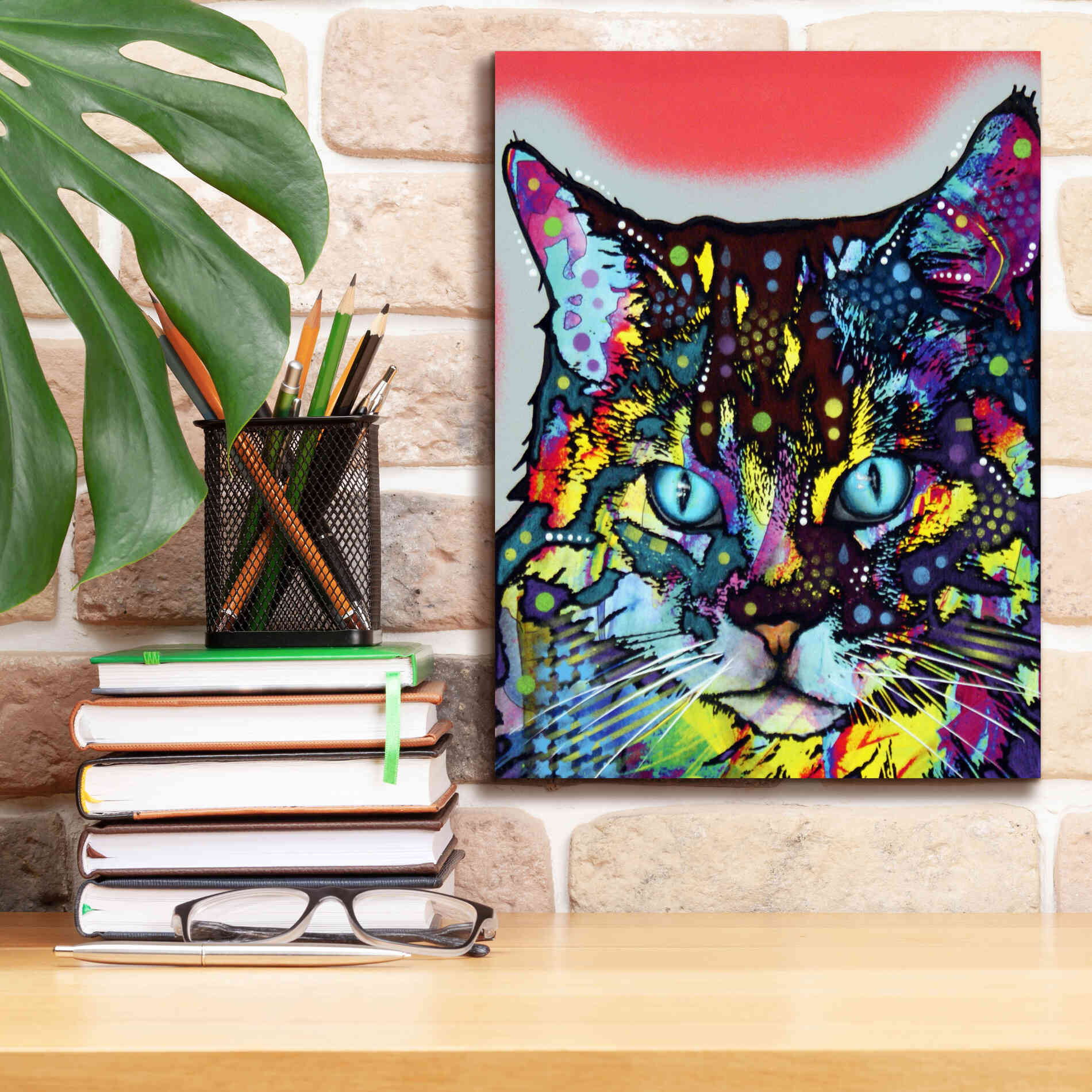 'Maine Coon' by Dean Russo, Giclee Canvas Wall Art,12x16