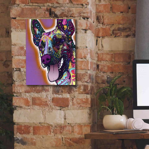 Image of 'Malinois' by Dean Russo, Giclee Canvas Wall Art,12x16