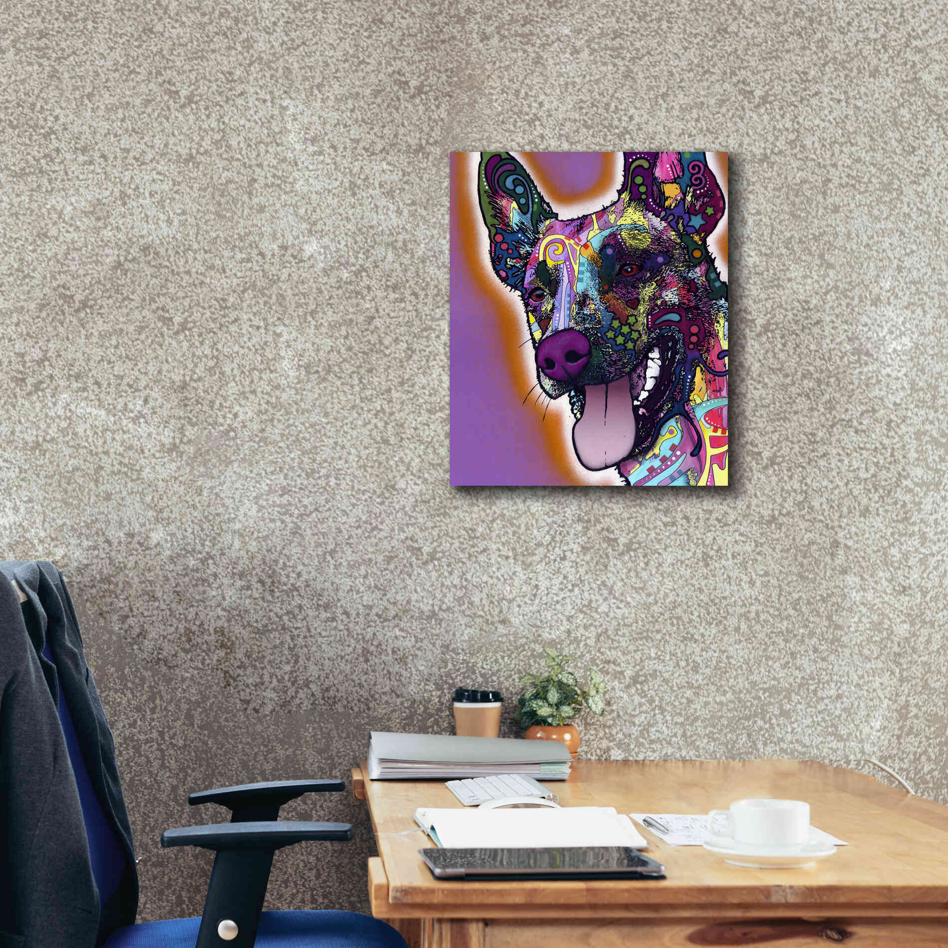 'Malinois' by Dean Russo, Giclee Canvas Wall Art,20x24