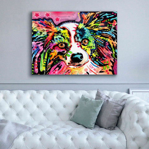 Image of 'Papillon 9149' by Dean Russo, Giclee Canvas Wall Art,54x40