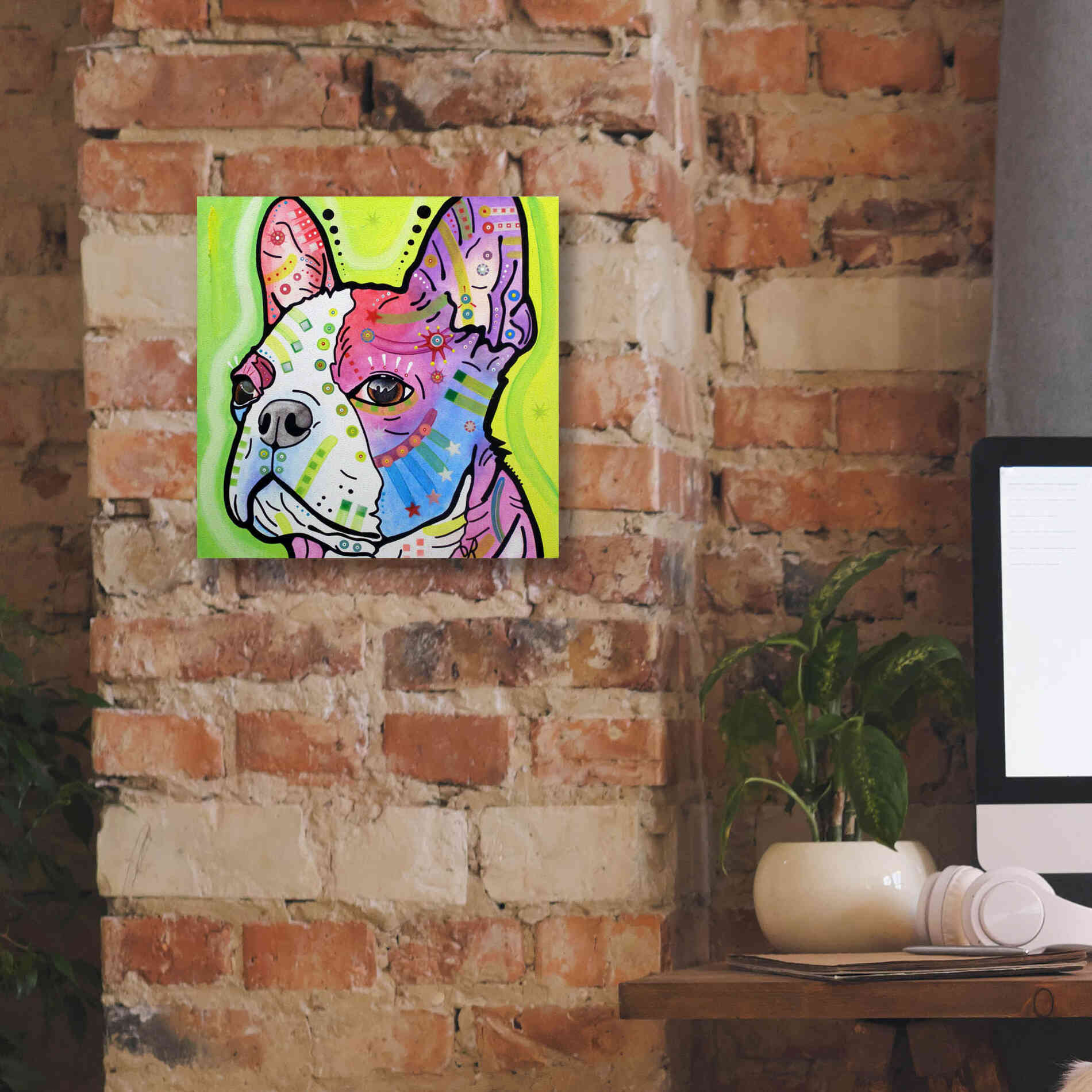'Pride' by Dean Russo, Giclee Canvas Wall Art,12x12