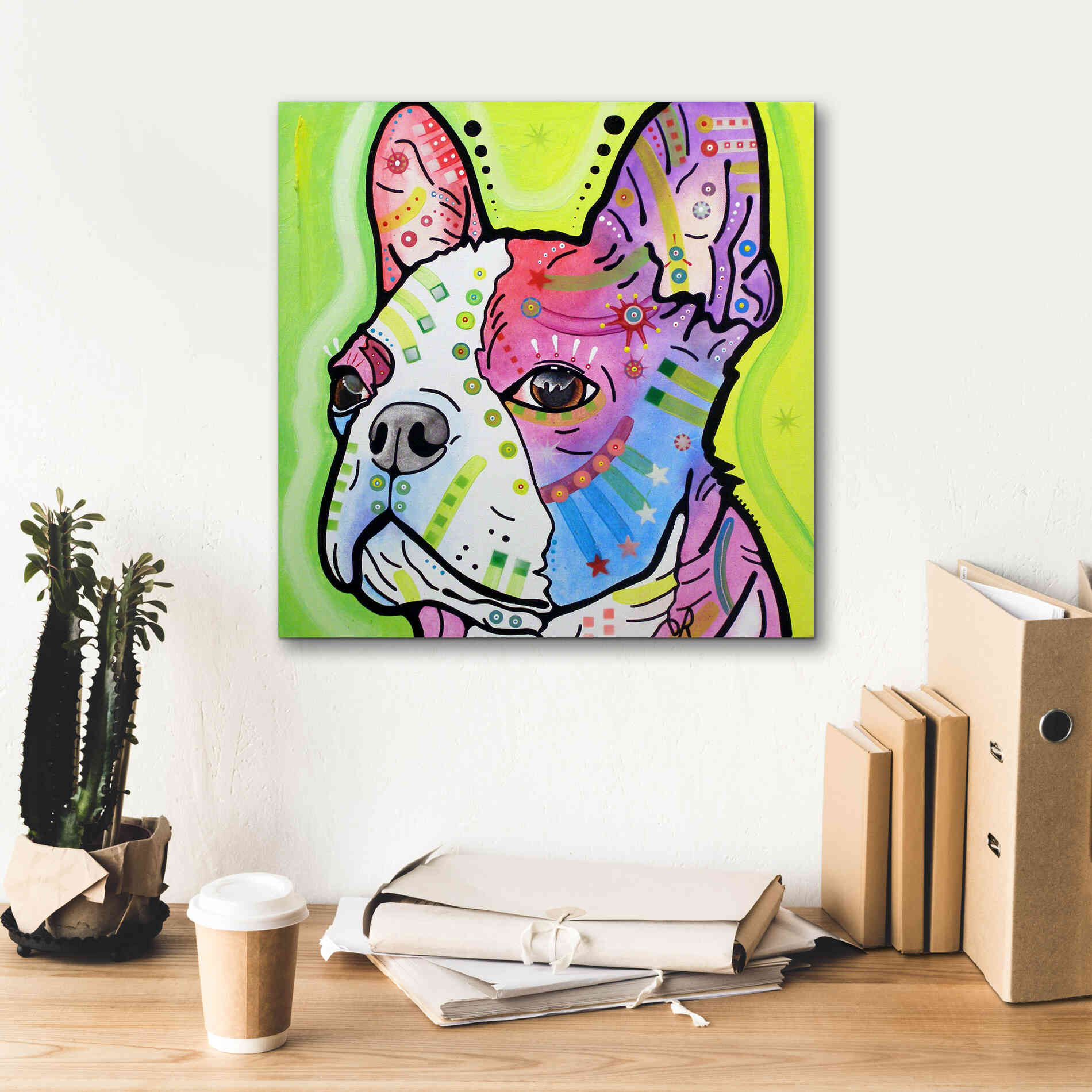 'Pride' by Dean Russo, Giclee Canvas Wall Art,18x18