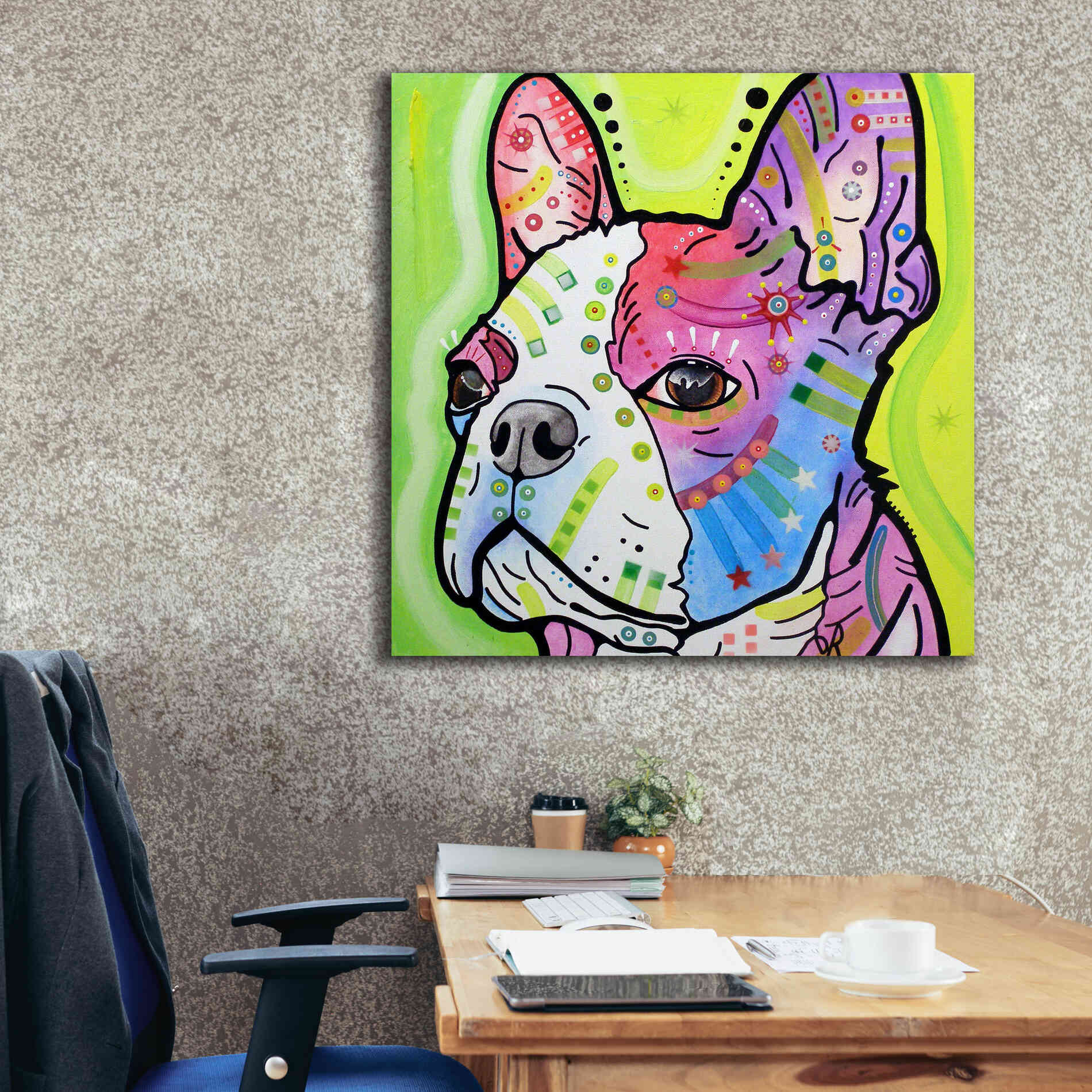 'Pride' by Dean Russo, Giclee Canvas Wall Art,37x37