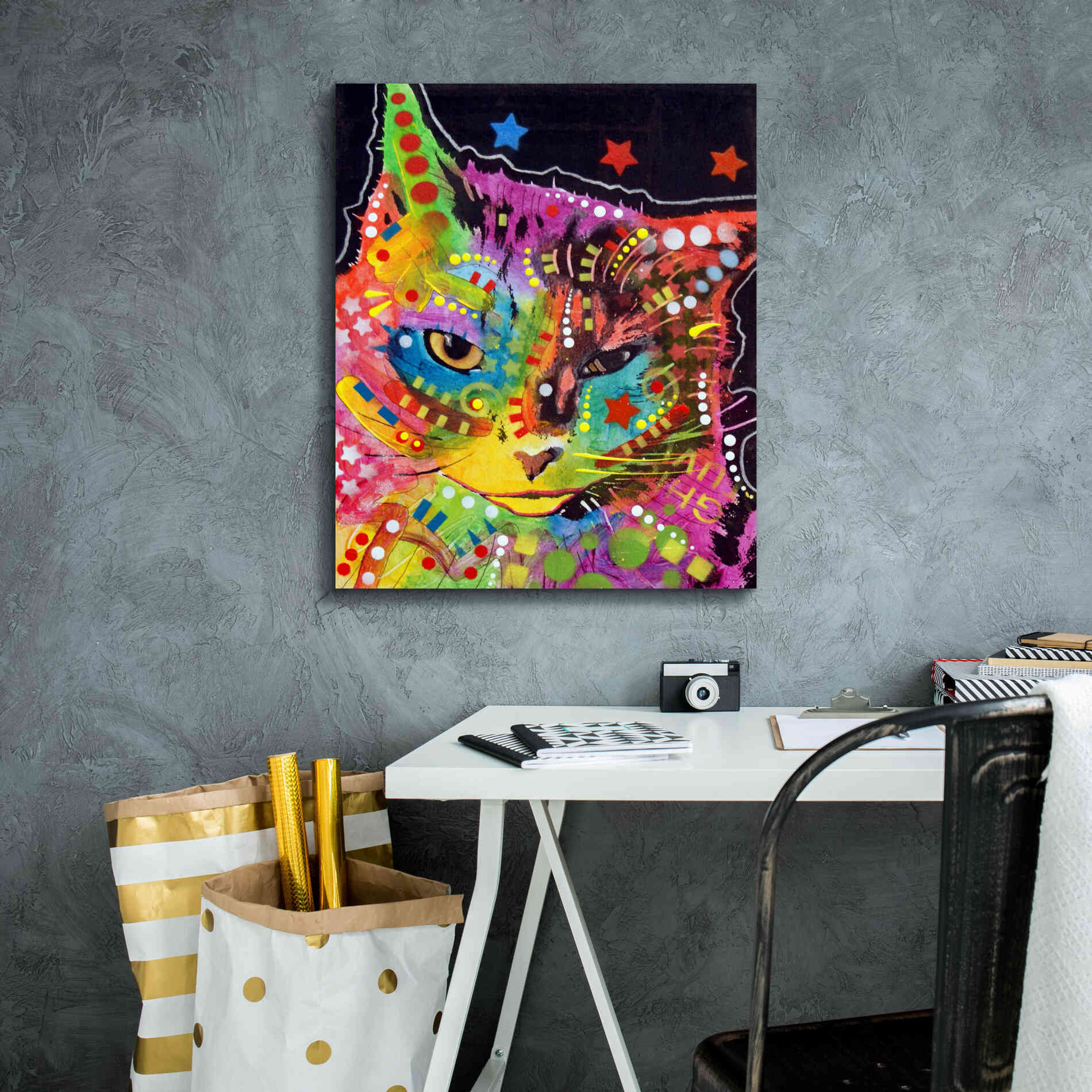 'Puff' by Dean Russo, Giclee Canvas Wall Art,20x24