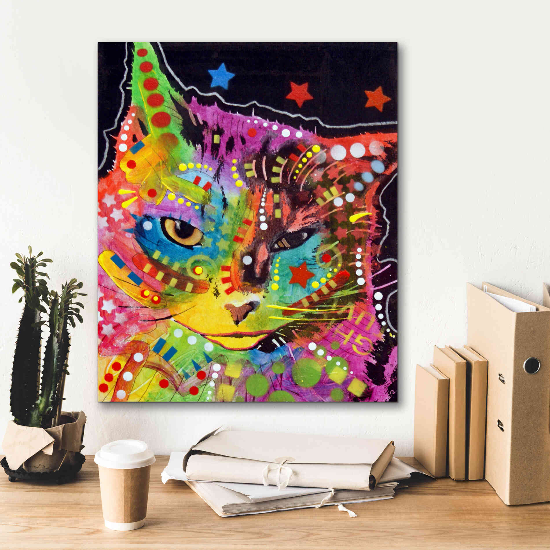 'Puff' by Dean Russo, Giclee Canvas Wall Art,20x24