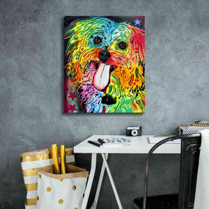 'Shih Tzu' by Dean Russo, Giclee Canvas Wall Art,20x24