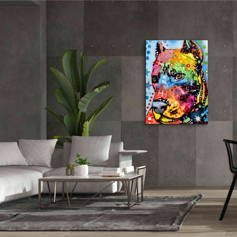 Image of 'Smokey' by Dean Russo, Giclee Canvas Wall Art,40x54