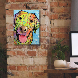 'Sunny' by Dean Russo, Giclee Canvas Wall Art,12x16