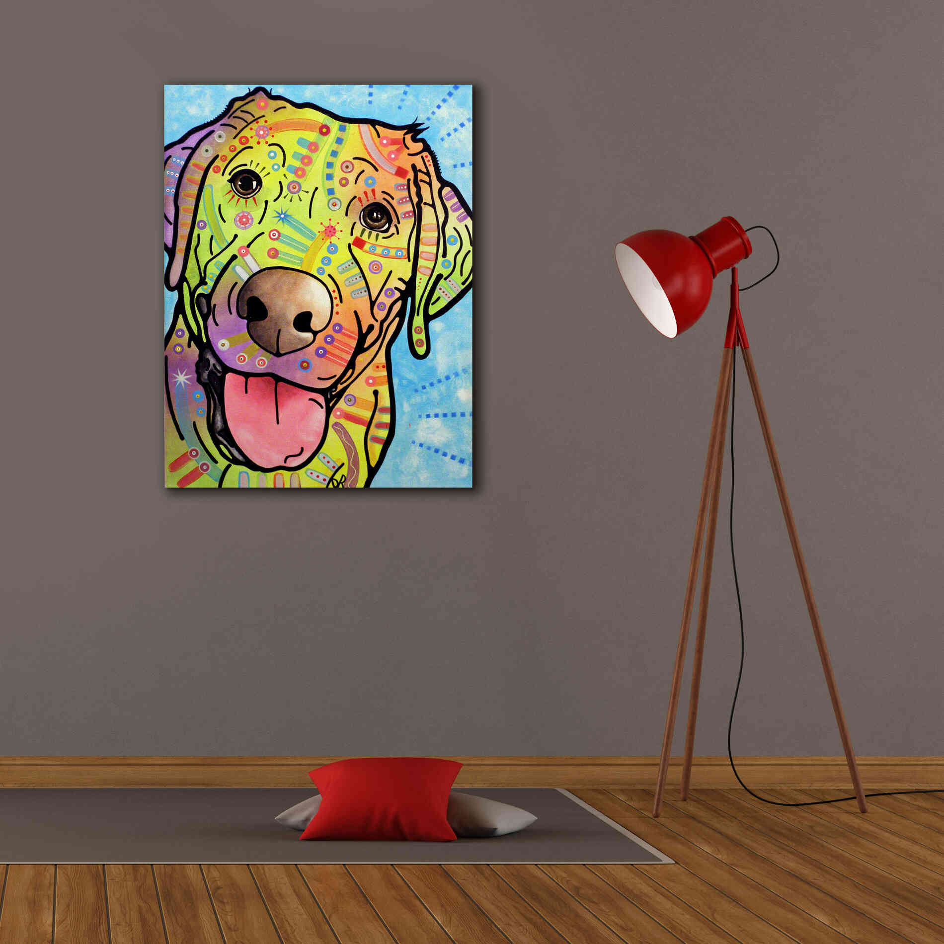 'Sunny' by Dean Russo, Giclee Canvas Wall Art,26x34