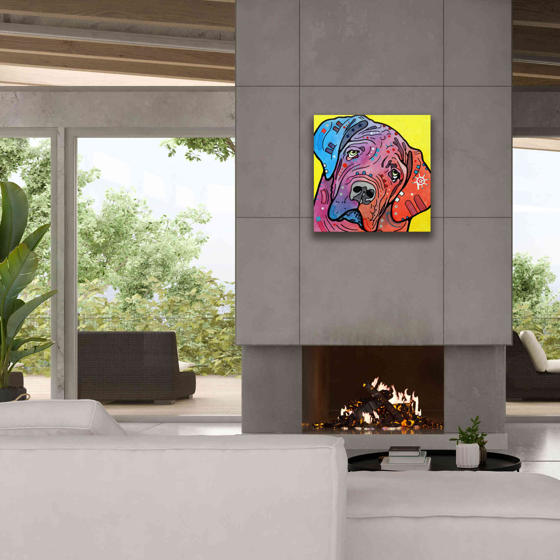 'The Bully' by Dean Russo, Giclee Canvas Wall Art,26x26