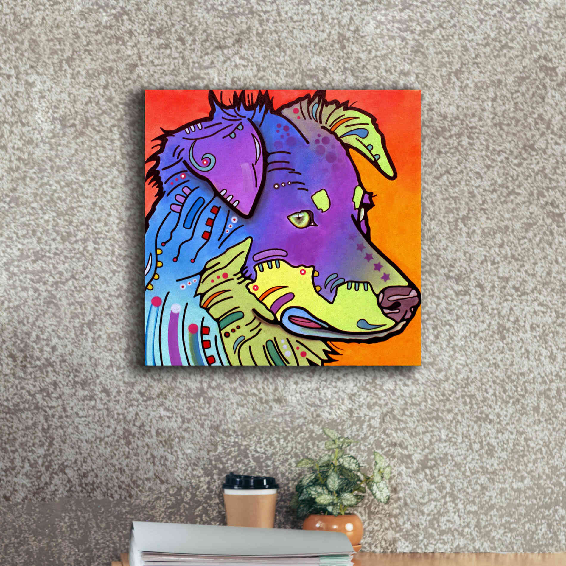 'Within' by Dean Russo, Giclee Canvas Wall Art,18x18