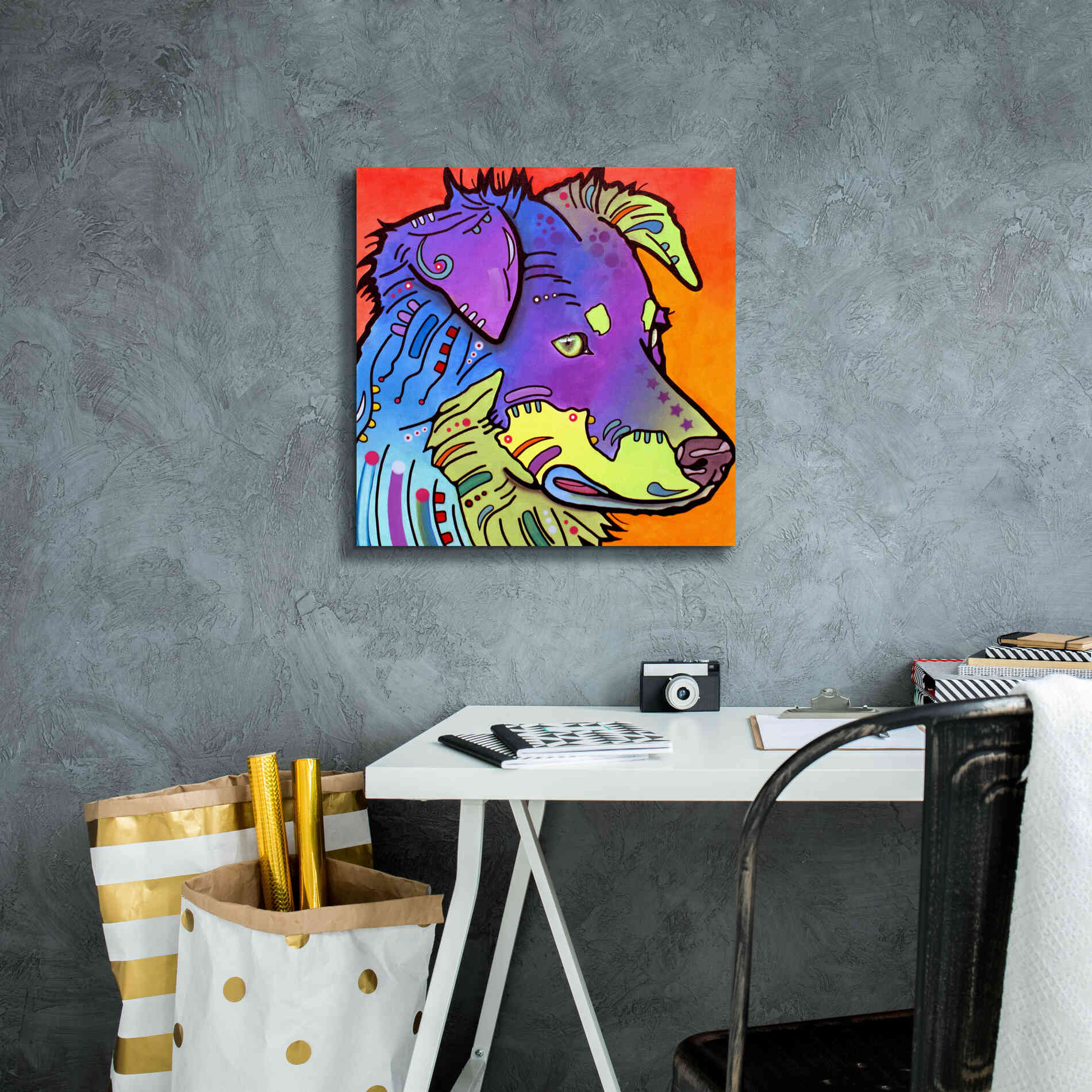 'Within' by Dean Russo, Giclee Canvas Wall Art,18x18