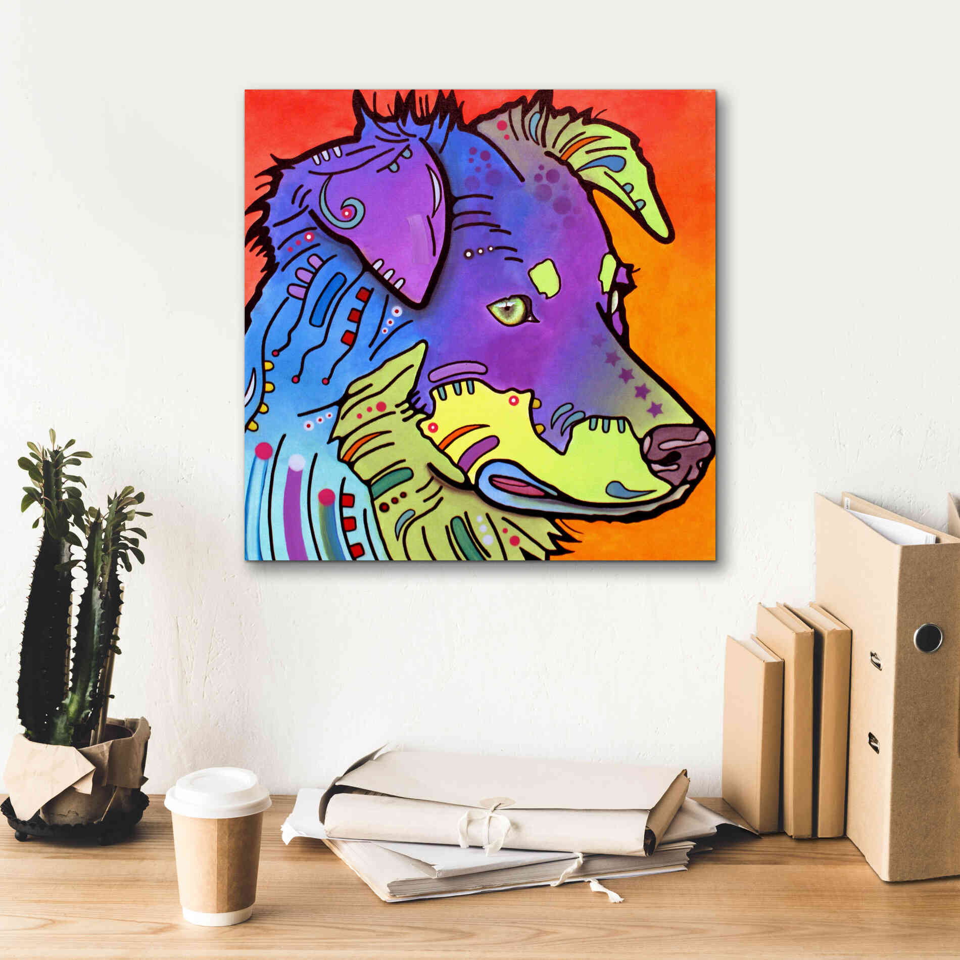 'Within' by Dean Russo, Giclee Canvas Wall Art,18x18