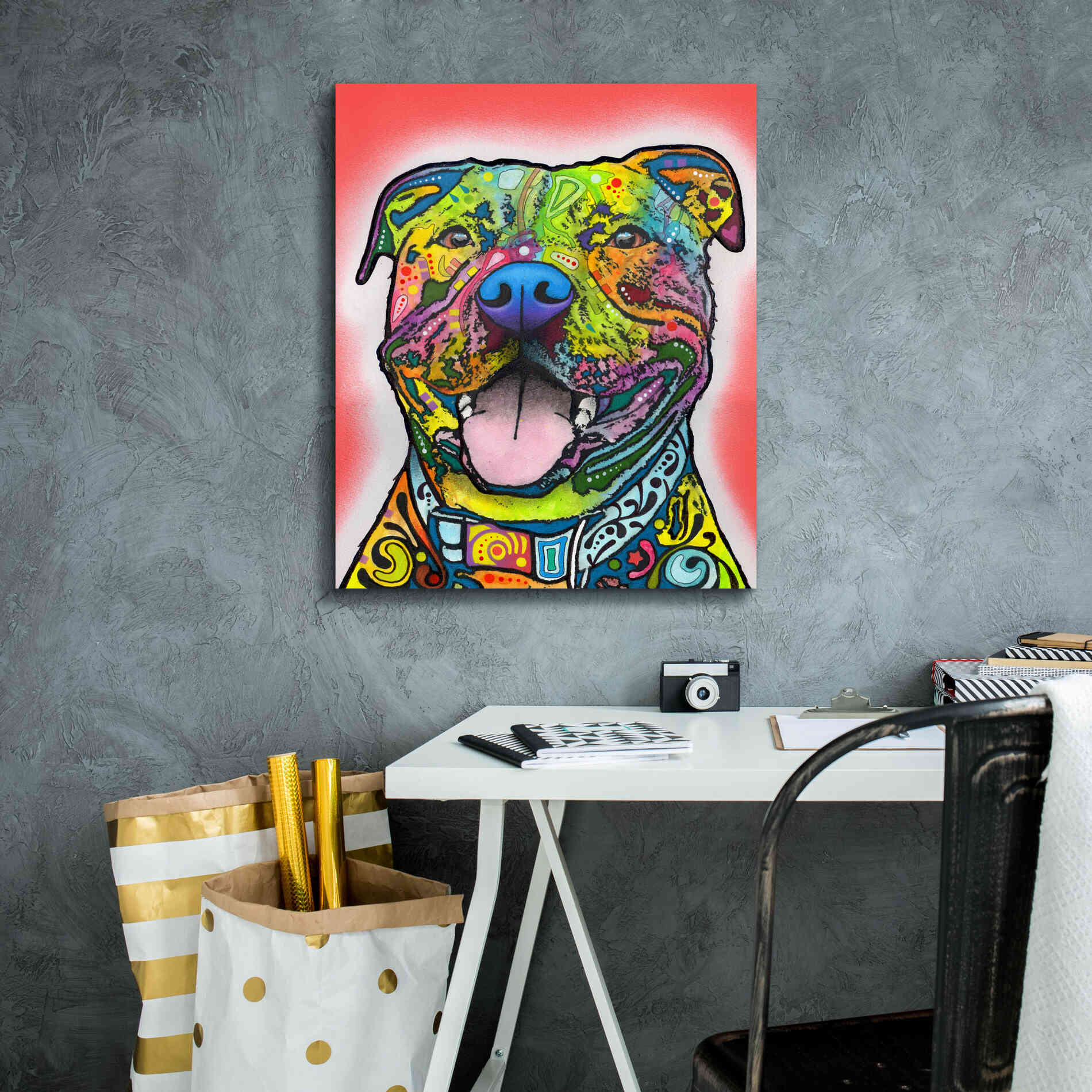 'Blanche' by Dean Russo, Giclee Canvas Wall Art,20x24