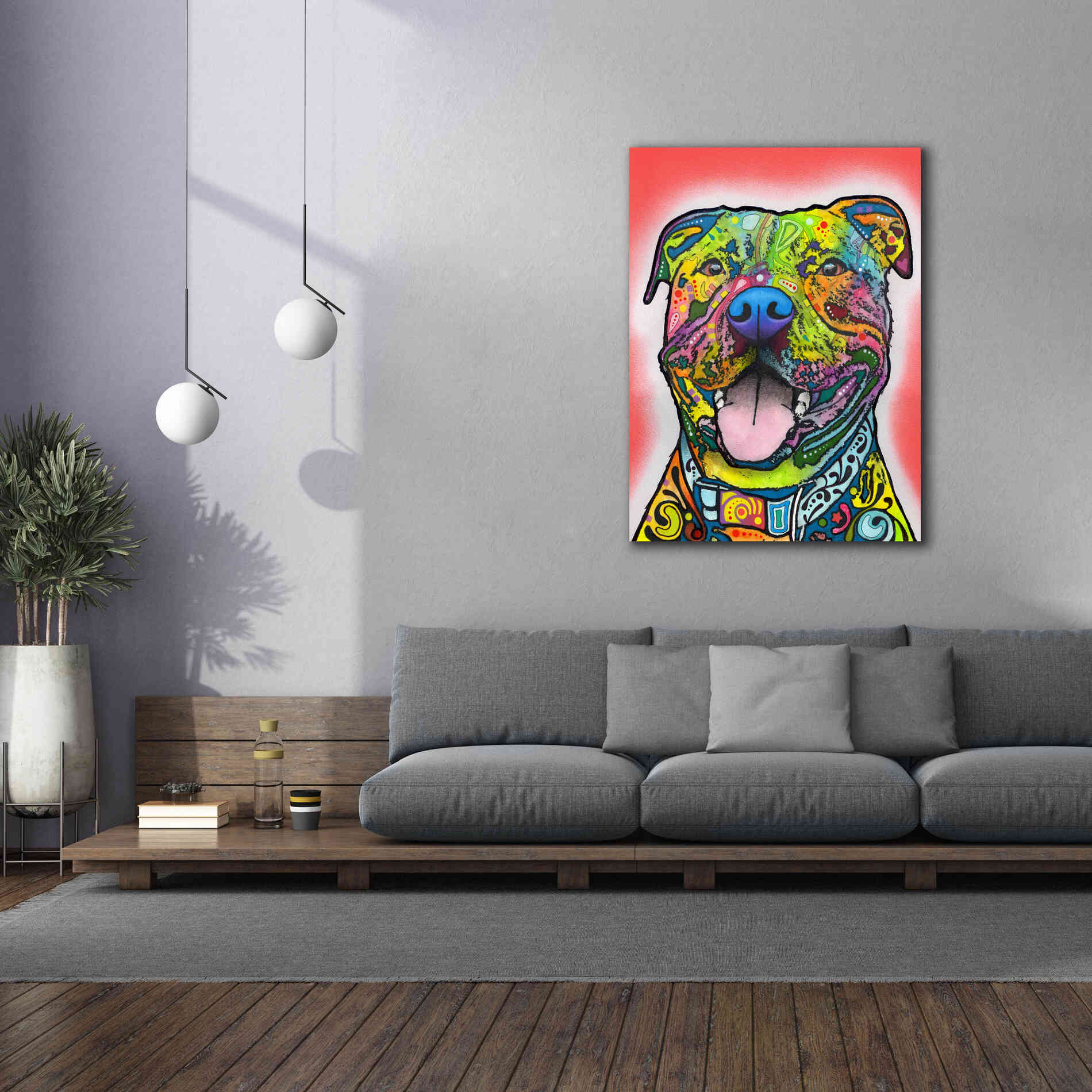 'Blanche' by Dean Russo, Giclee Canvas Wall Art,40x54