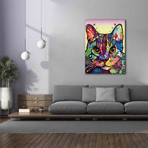 'Maya Cat' by Dean Russo, Giclee Canvas Wall Art,40x54