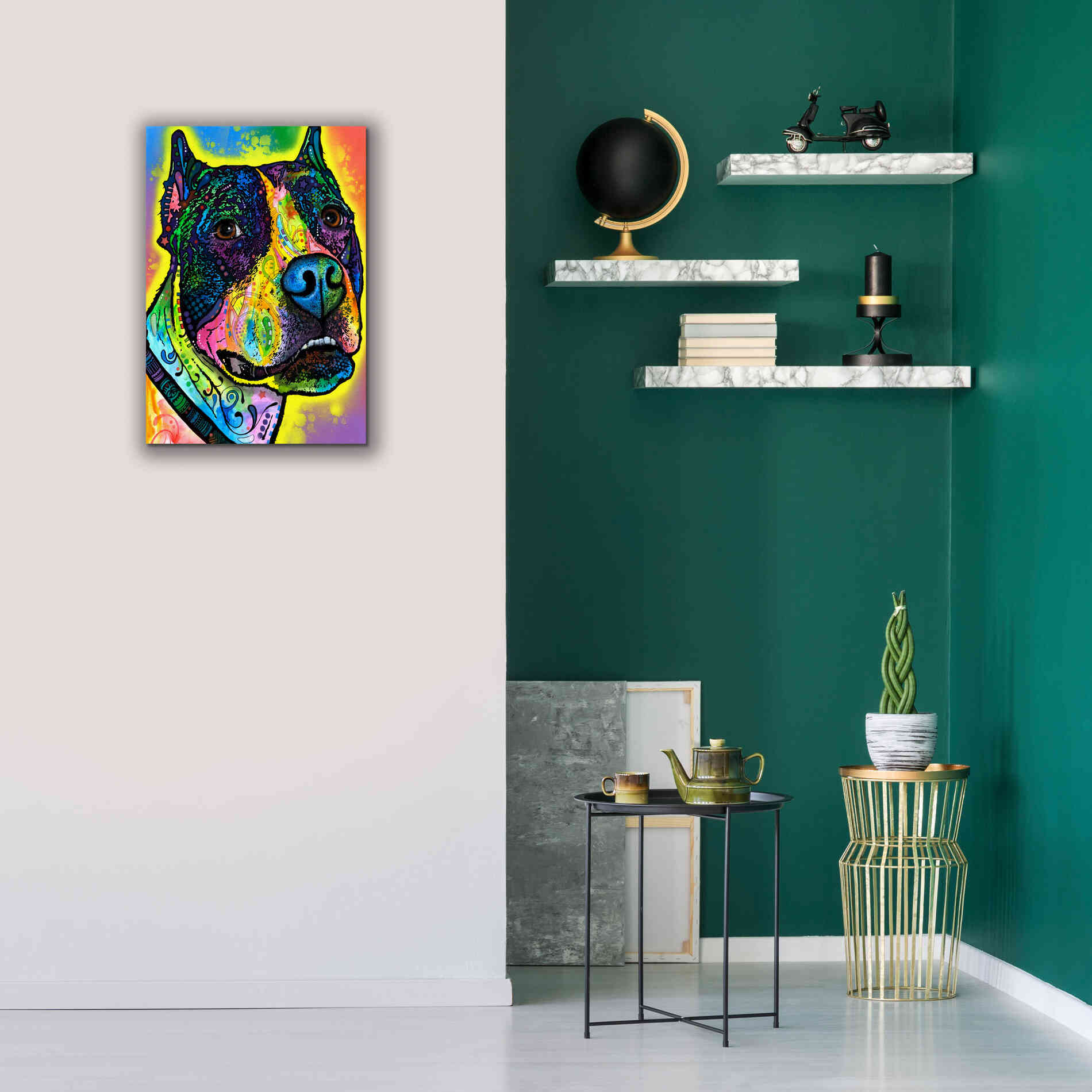 'Justice' by Dean Russo, Giclee Canvas Wall Art,18x26