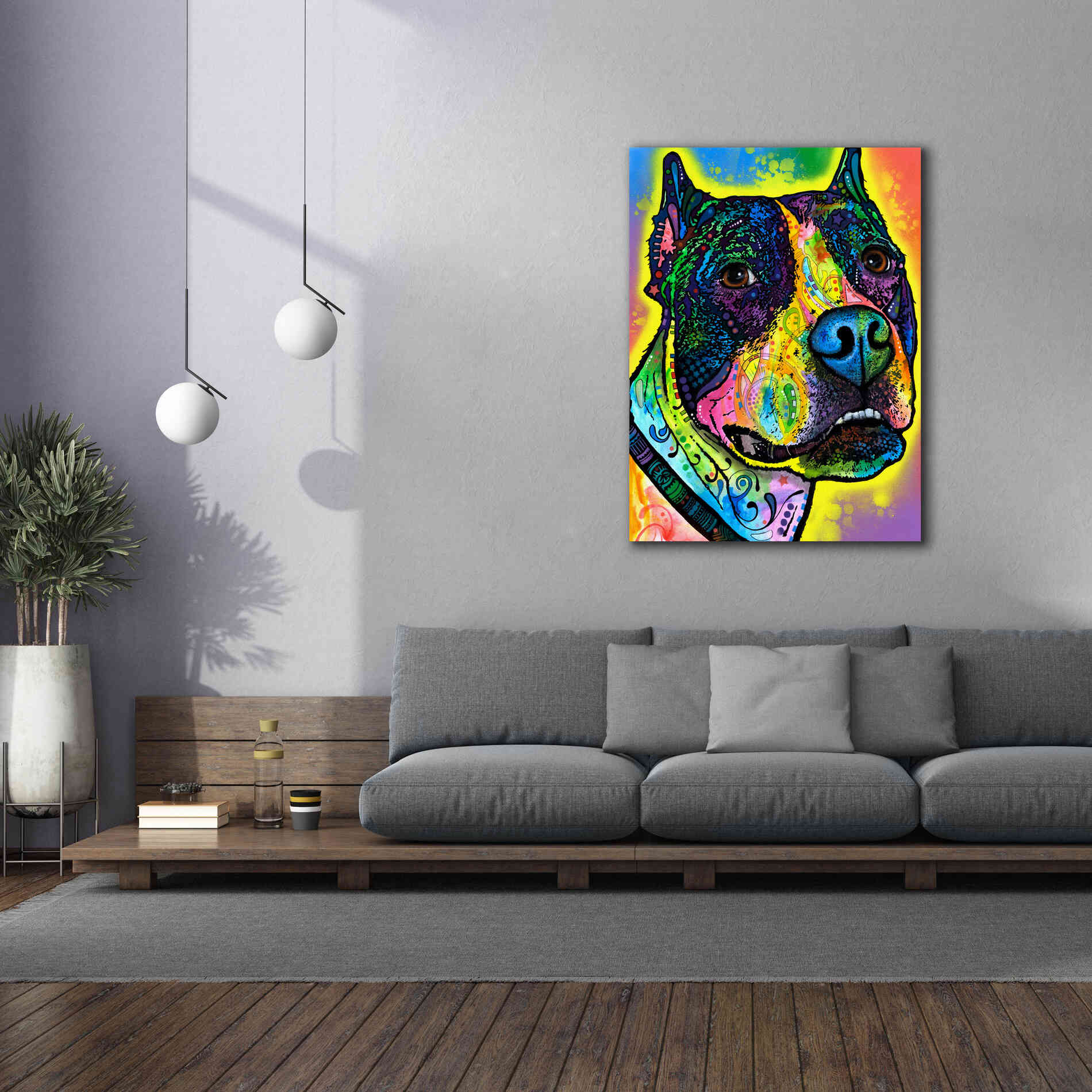 'Justice' by Dean Russo, Giclee Canvas Wall Art,40x54
