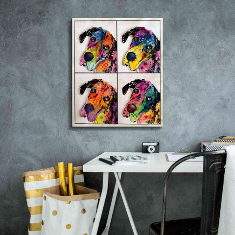 Image of '4 Danes' by Dean Russo, Giclee Canvas Wall Art,20x24
