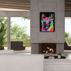 'Akita 2' by Dean Russo, Giclee Canvas Wall Art,26x34