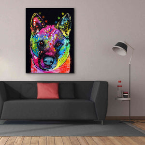 'Akita 2' by Dean Russo, Giclee Canvas Wall Art,40x54