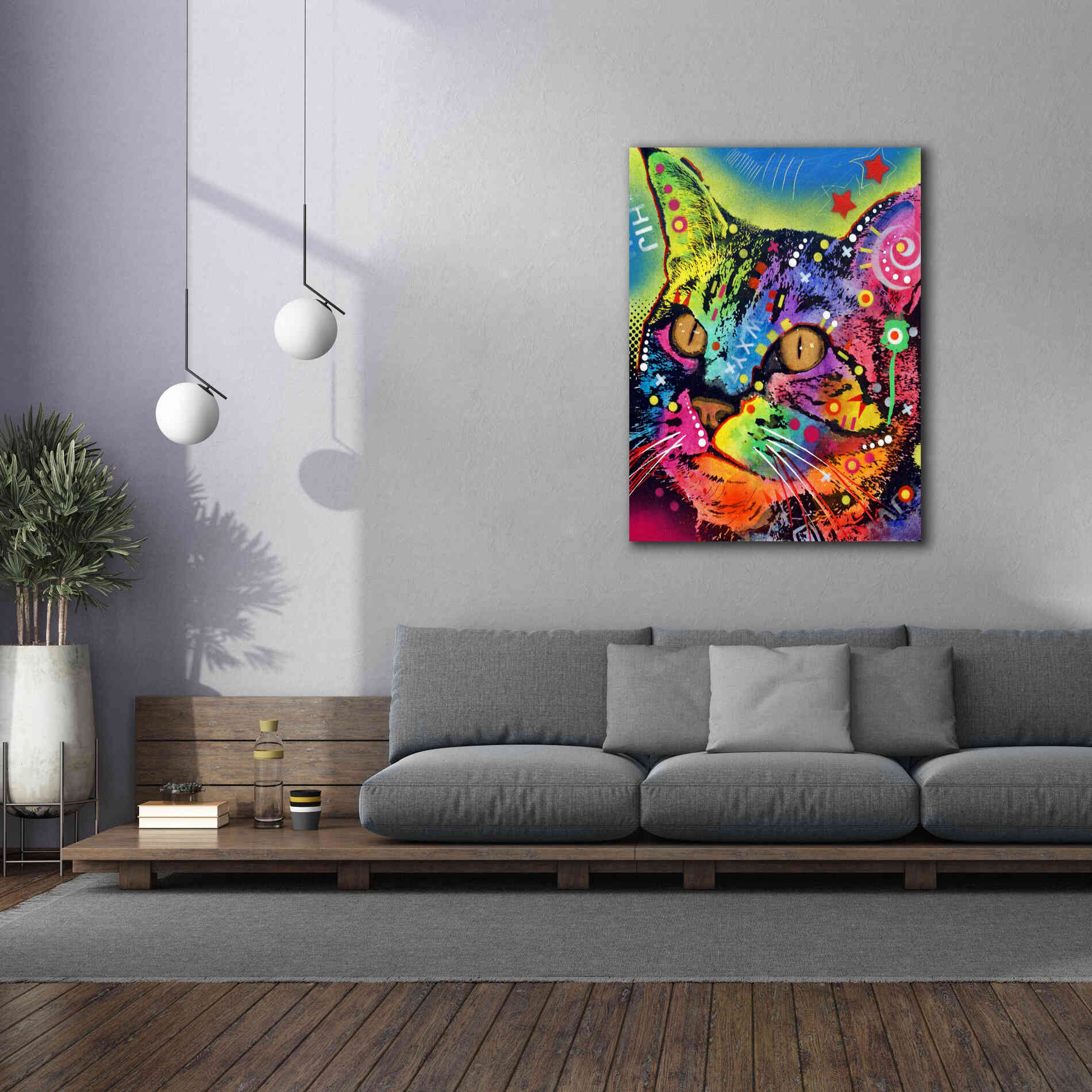 'Alpha' by Dean Russo, Giclee Canvas Wall Art,40x54