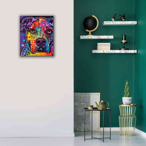 'American Bulldog 3' by Dean Russo, Giclee Canvas Wall Art,20x24