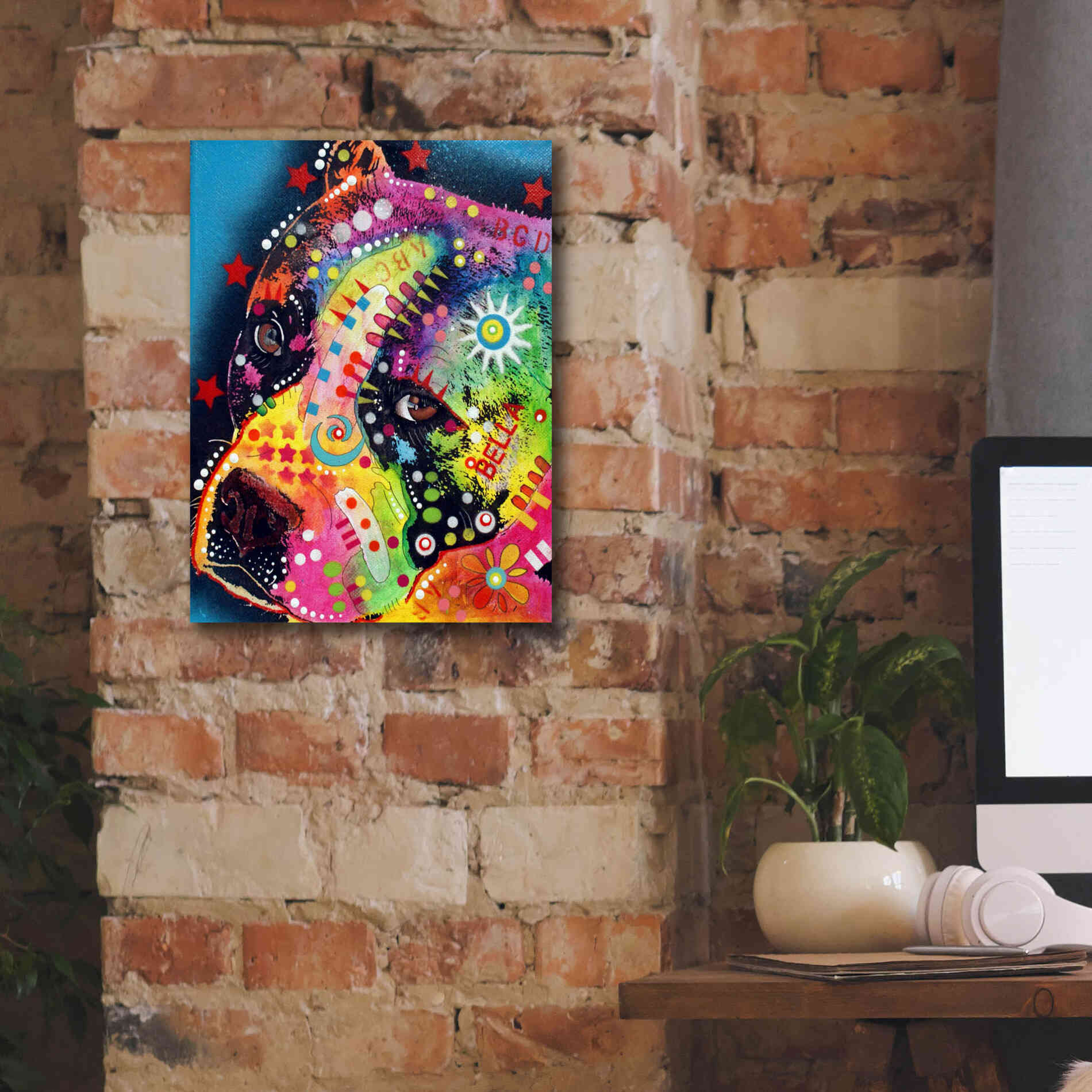 'Bella' by Dean Russo, Giclee Canvas Wall Art,12x16