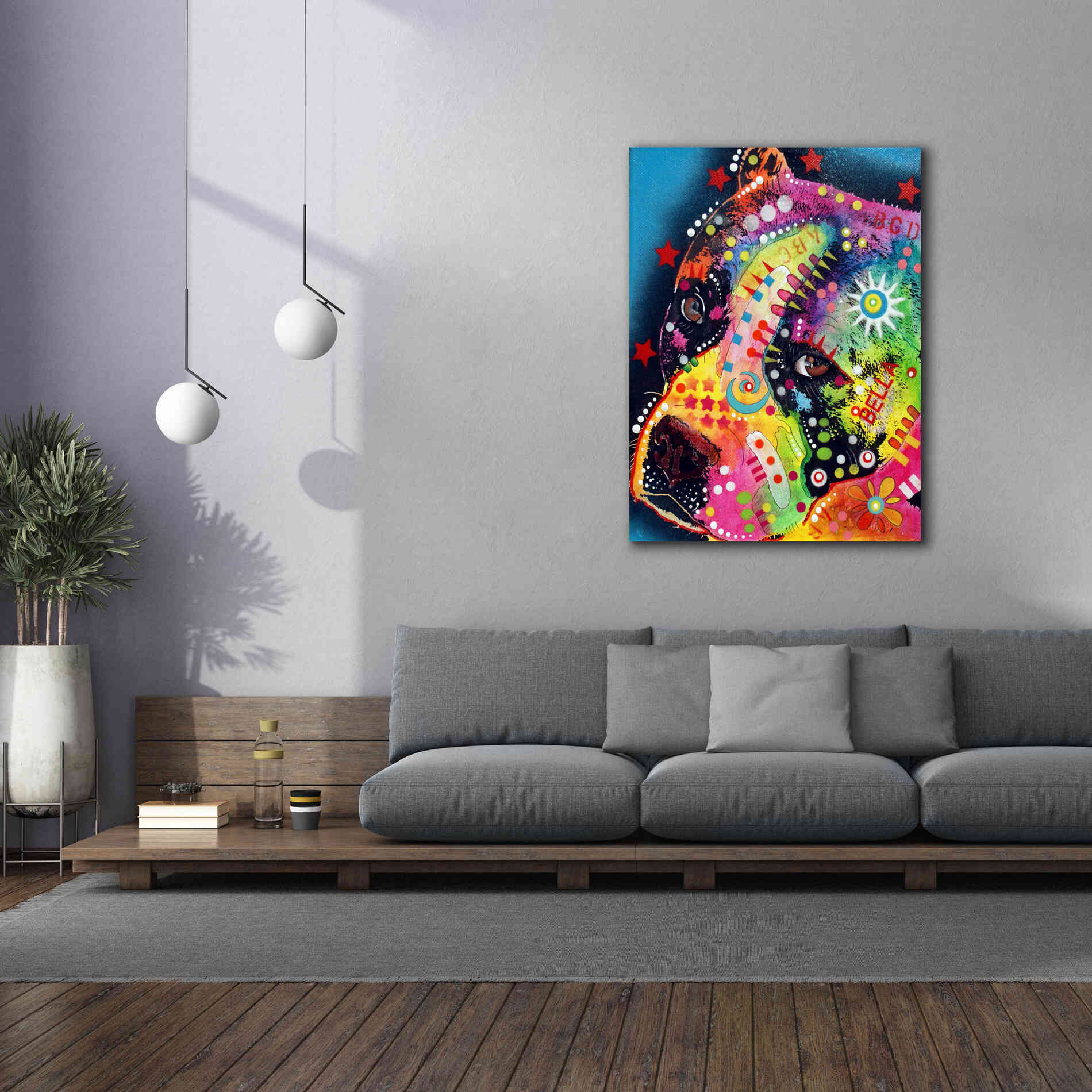 'Bella' by Dean Russo, Giclee Canvas Wall Art,40x54