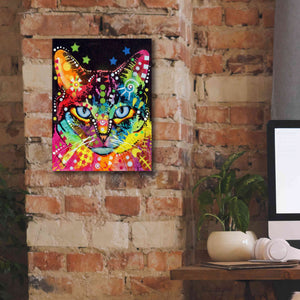 'Blue Eyes' by Dean Russo, Giclee Canvas Wall Art,12x16