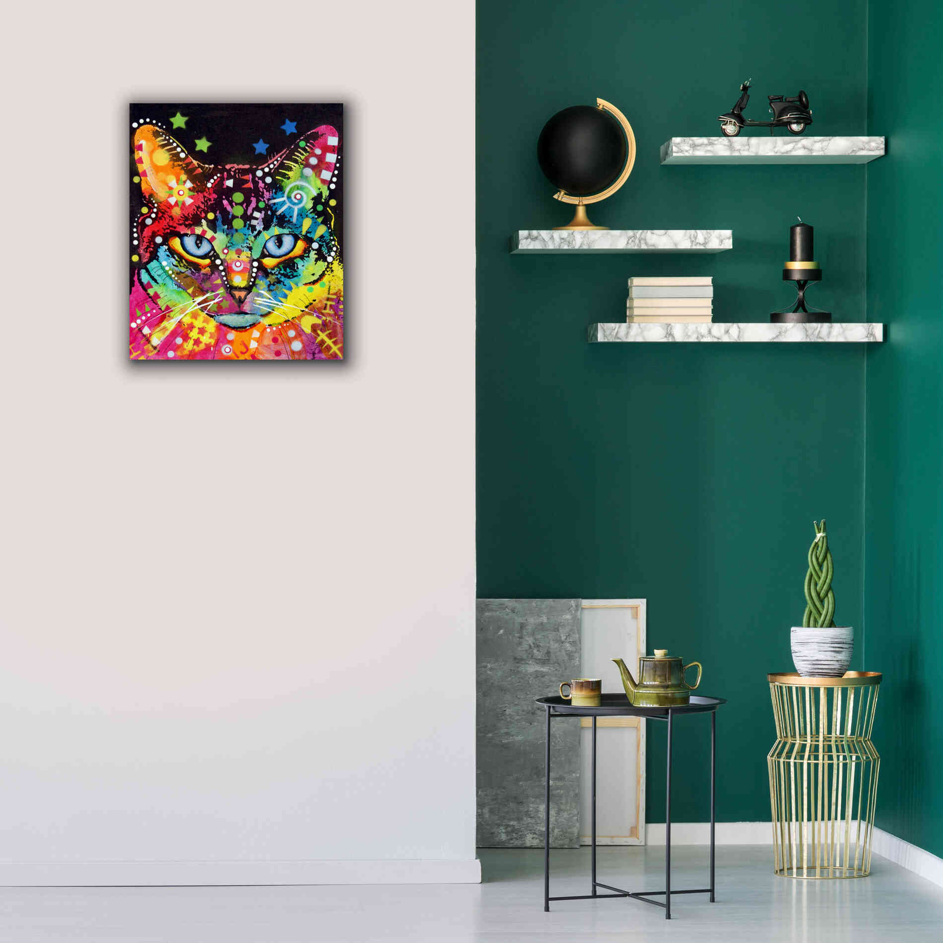 'Blue Eyes' by Dean Russo, Giclee Canvas Wall Art,20x24