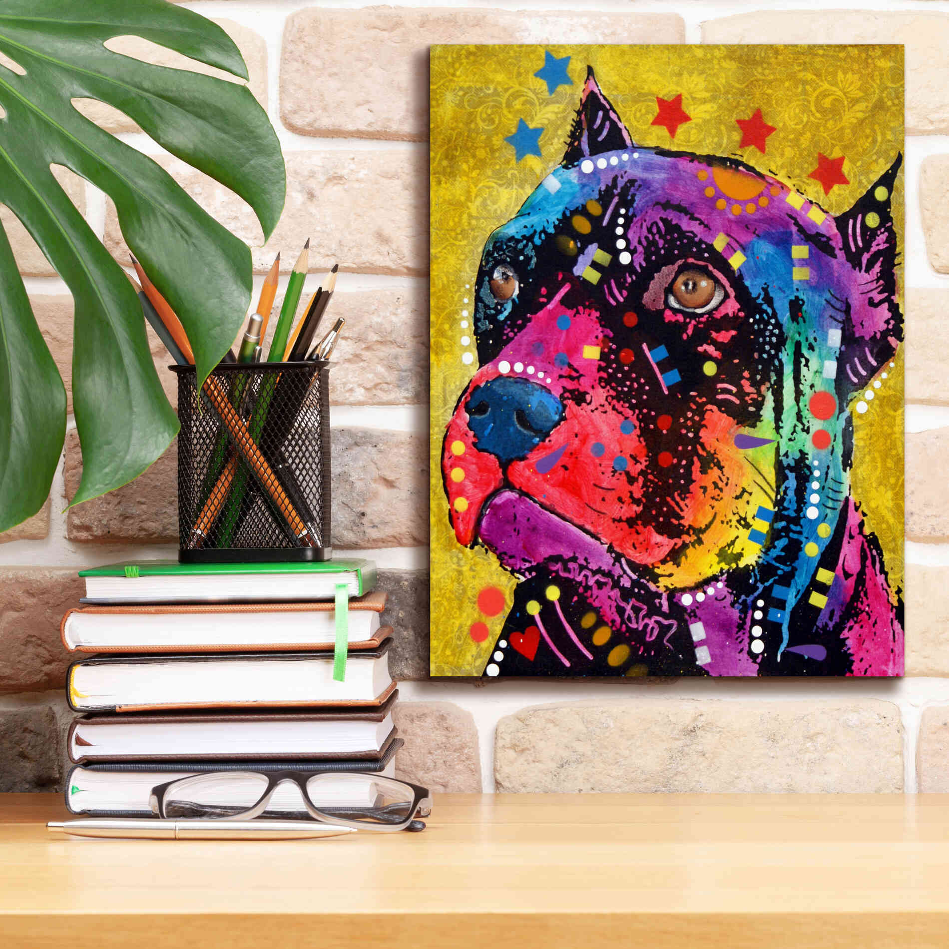 'Bri 1' by Dean Russo, Giclee Canvas Wall Art,12x16