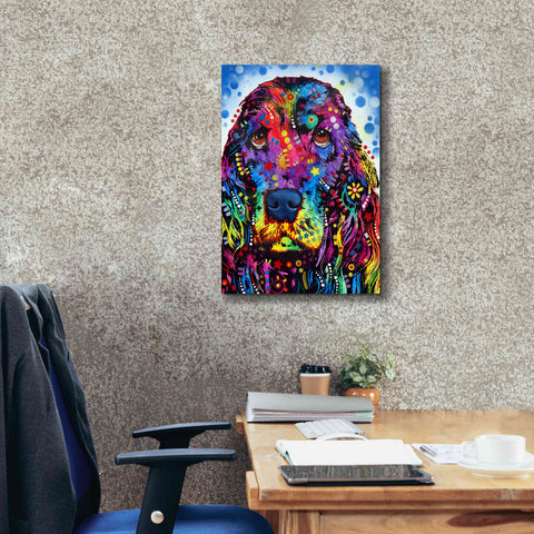 Image of 'Cocker Spaniel 2' by Dean Russo, Giclee Canvas Wall Art,18x26