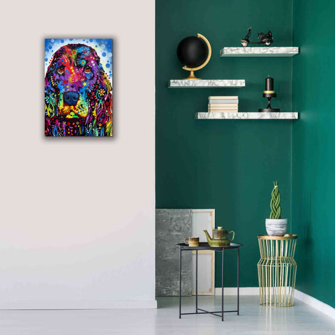 Image of 'Cocker Spaniel 2' by Dean Russo, Giclee Canvas Wall Art,18x26