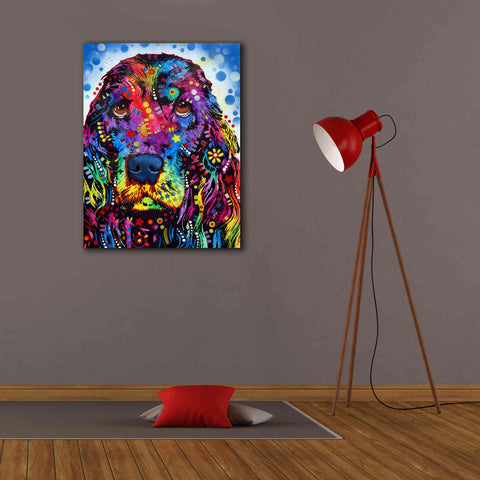 Image of 'Cocker Spaniel 2' by Dean Russo, Giclee Canvas Wall Art,26x34