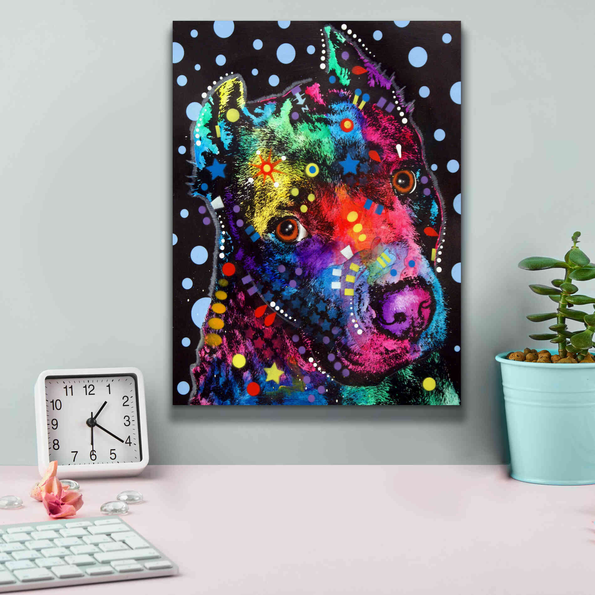 'Companion Pit' by Dean Russo, Giclee Canvas Wall Art,12x16