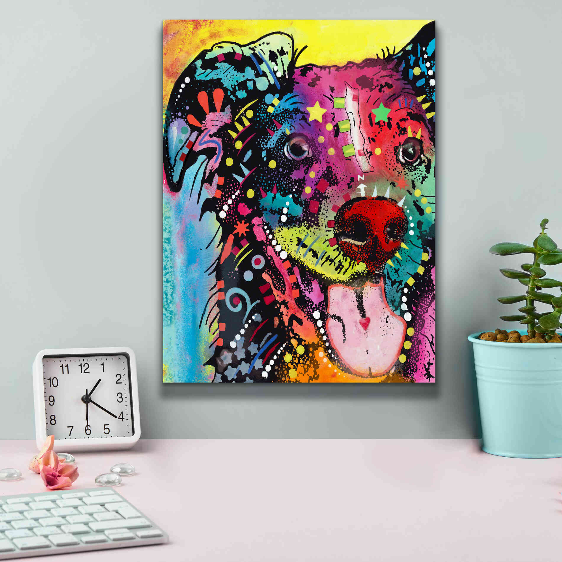 'Dak 1' by Dean Russo, Giclee Canvas Wall Art,12x16