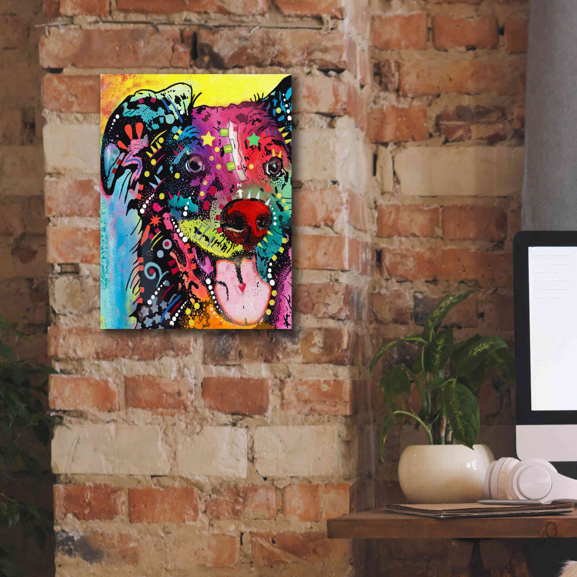 'Dak 1' by Dean Russo, Giclee Canvas Wall Art,12x16