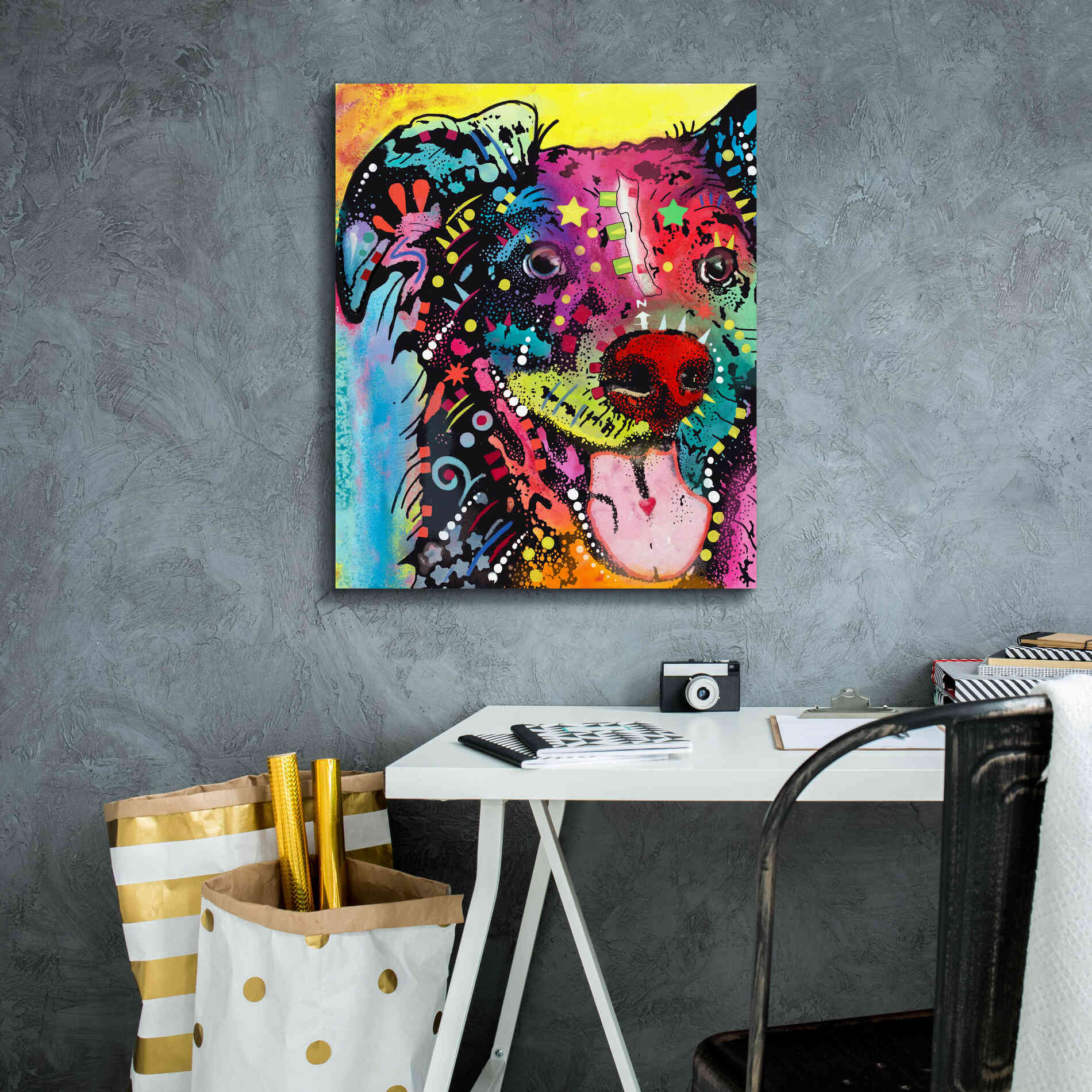 'Dak 1' by Dean Russo, Giclee Canvas Wall Art,20x24