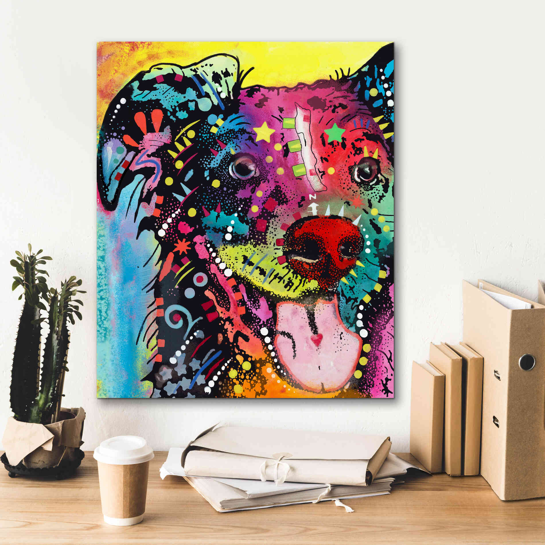 'Dak 1' by Dean Russo, Giclee Canvas Wall Art,20x24