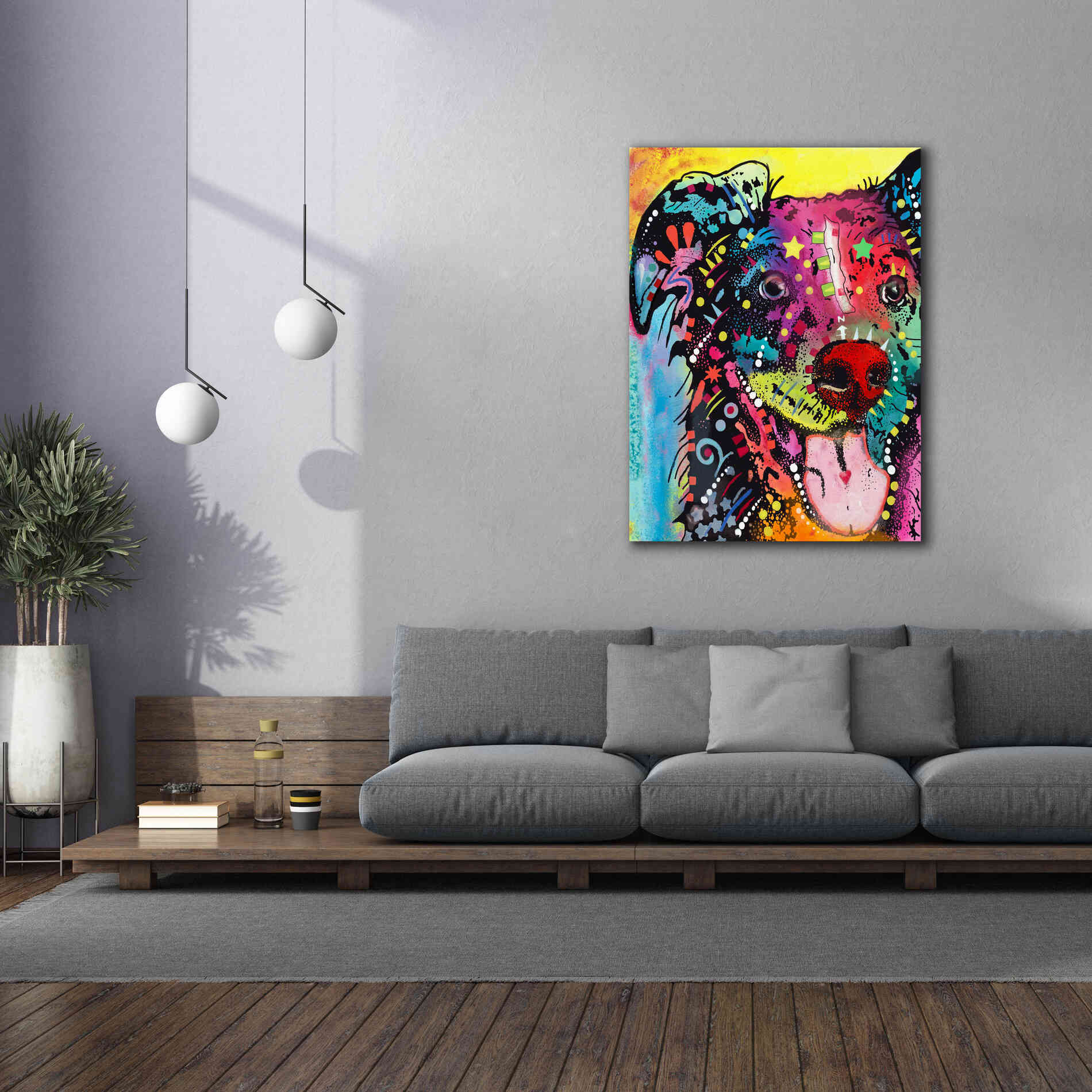 'Dak 1' by Dean Russo, Giclee Canvas Wall Art,40x54