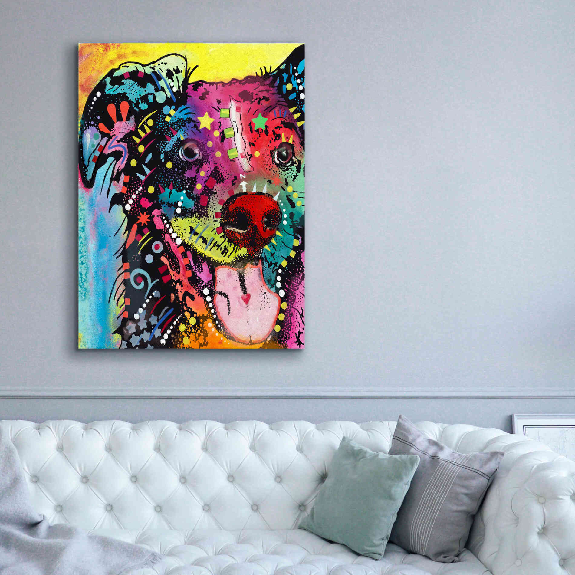 'Dak 1' by Dean Russo, Giclee Canvas Wall Art,40x54