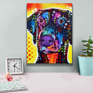 'Dobie' by Dean Russo, Giclee Canvas Wall Art,12x16